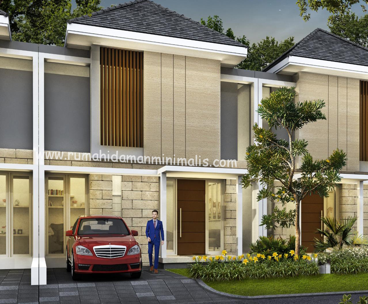 Jual Rumah Murah Idaman Minimalis Modern Terbaru Graha Al-Ikhlas Juanda Surabaya